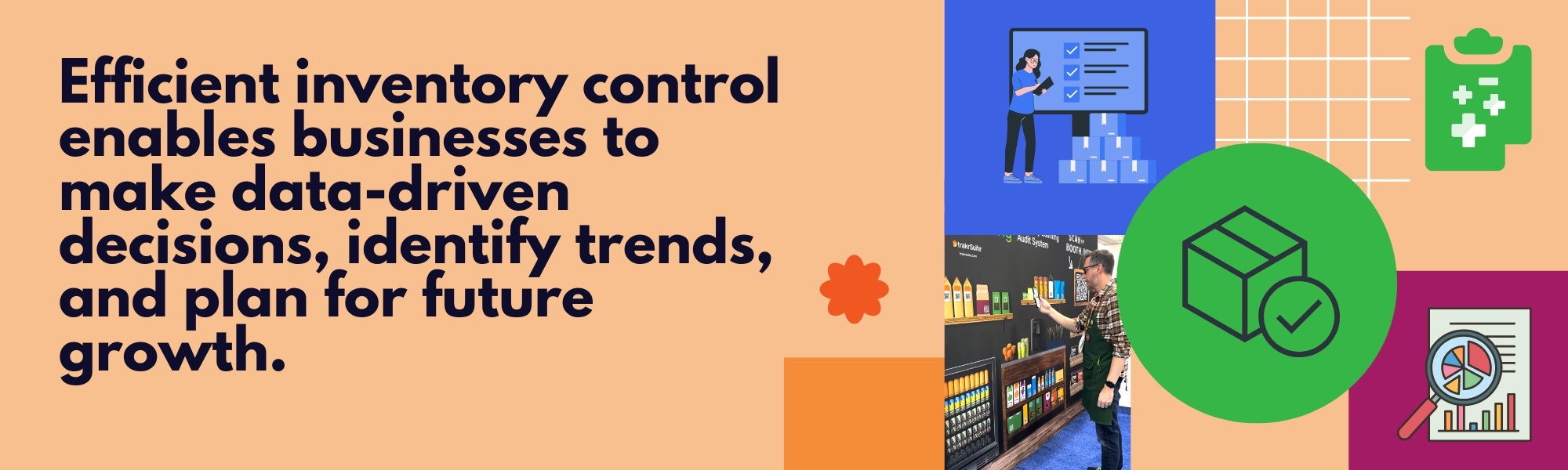 Efficient inventory control enables businesses to make data-driven decisions, identify trends, and plan for future growth.