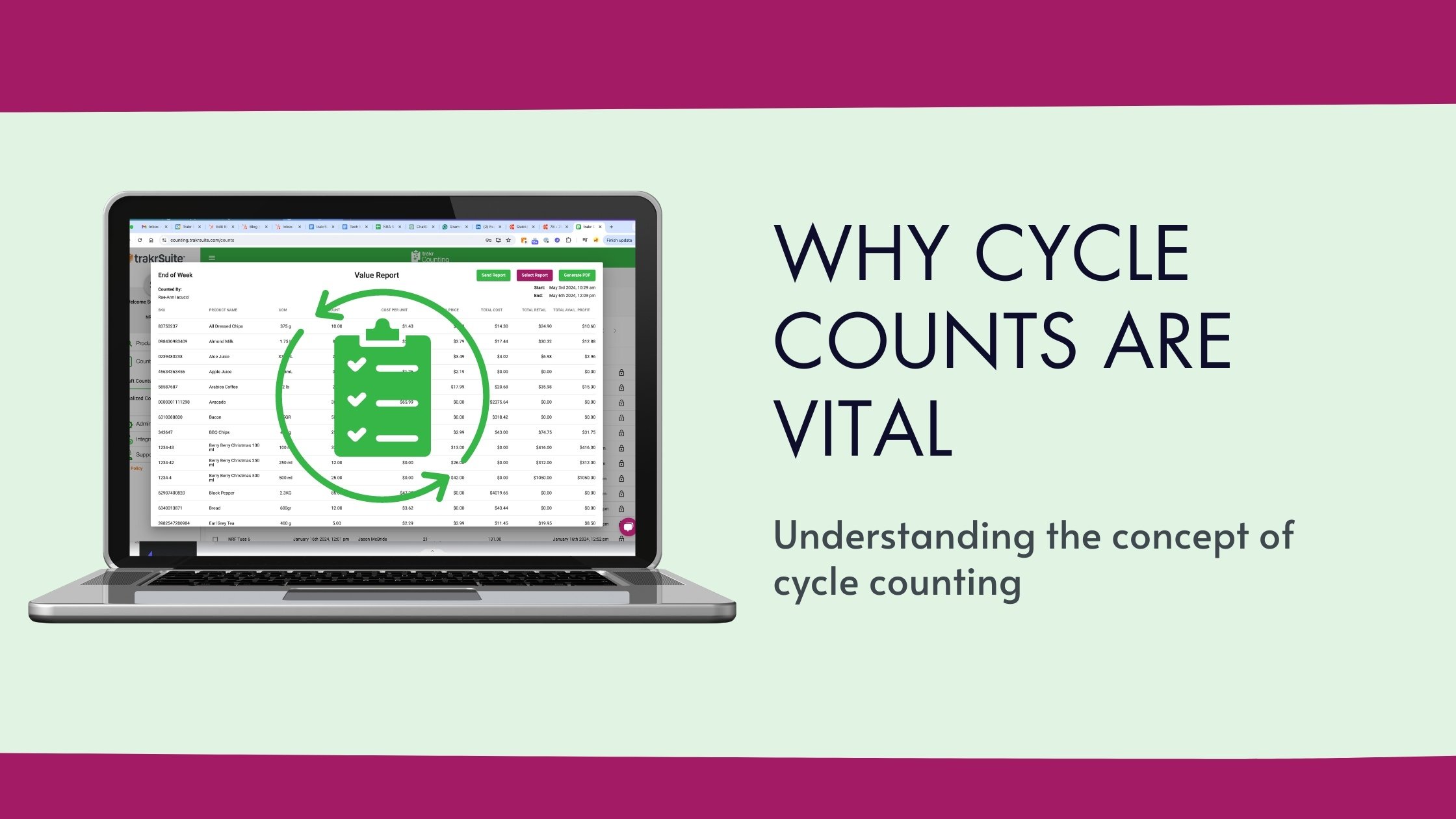 Why Cycle counts are vital for precise inventory management